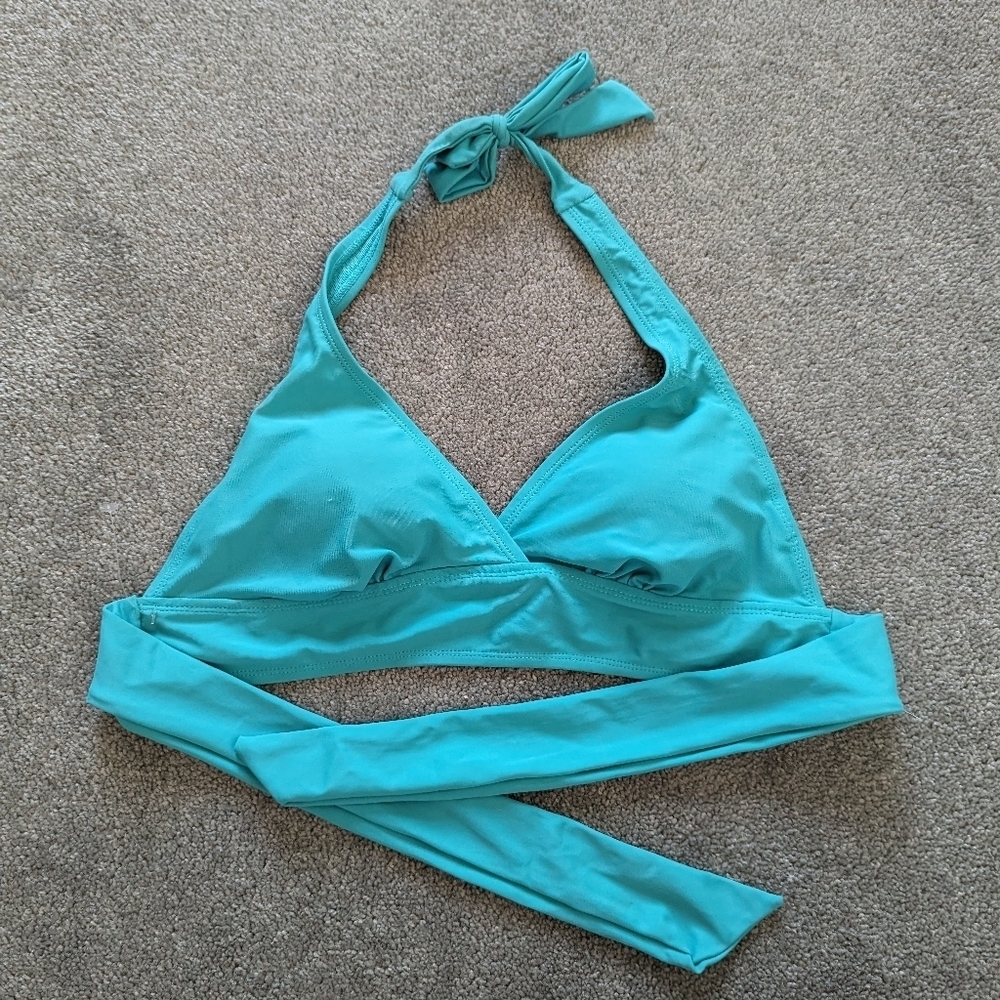 South Coast halter top bikini top built-in bra women's size 8